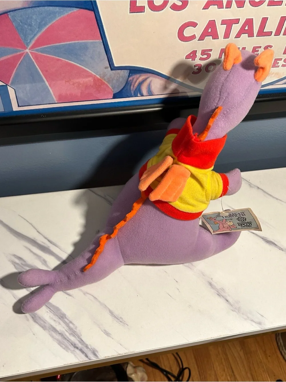 Disney world Vintage 1982 Figment Plush